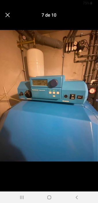 Caldeira de aquecimento central a gasóleo