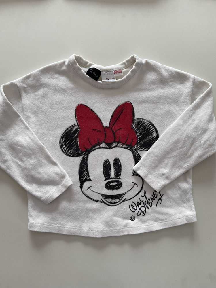 Bluza bluzka myszka minnie Zara 110