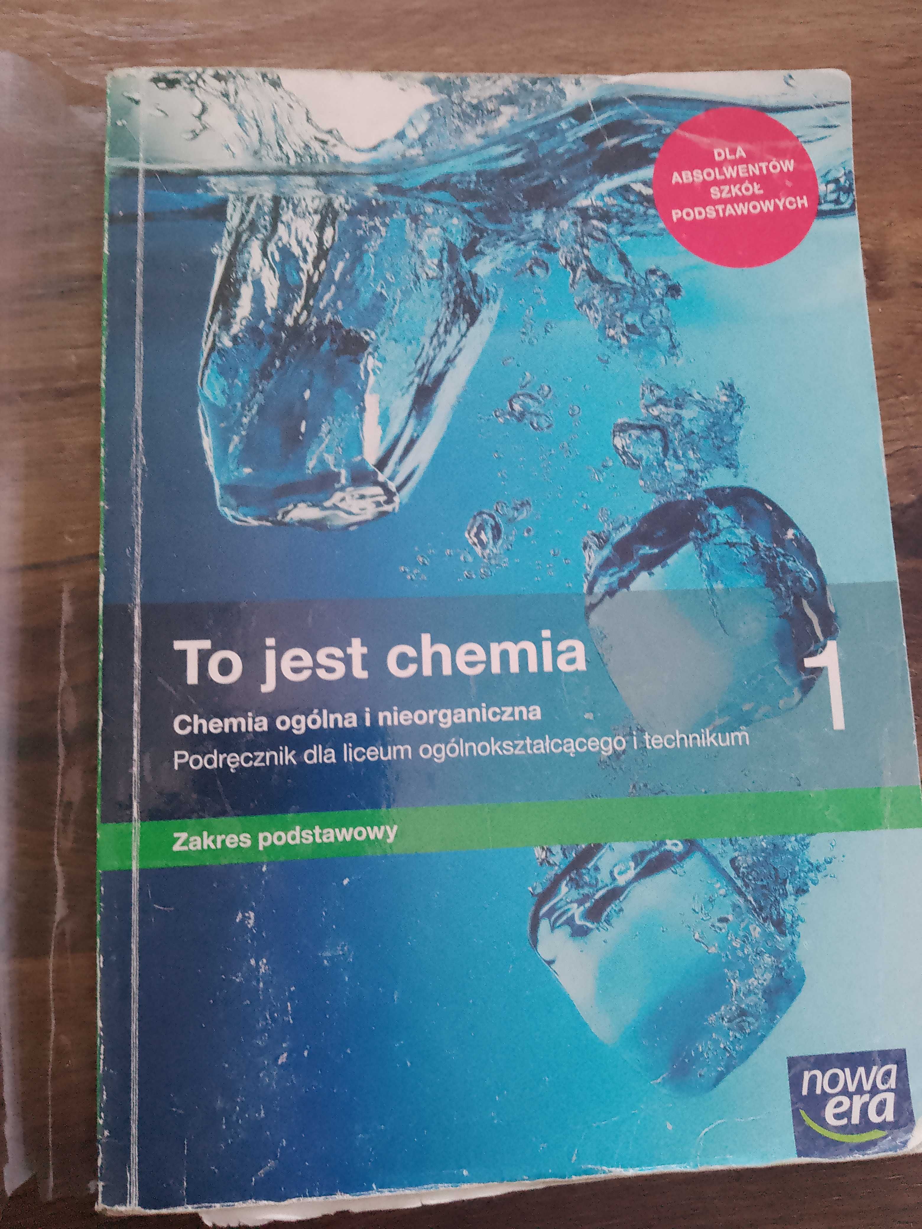 Podręcznik 1 klasa liceum Chemia