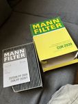 NOWY Filtr kabinowy mann cuk 2939 vw skoda seat audi z węglem aktywnym