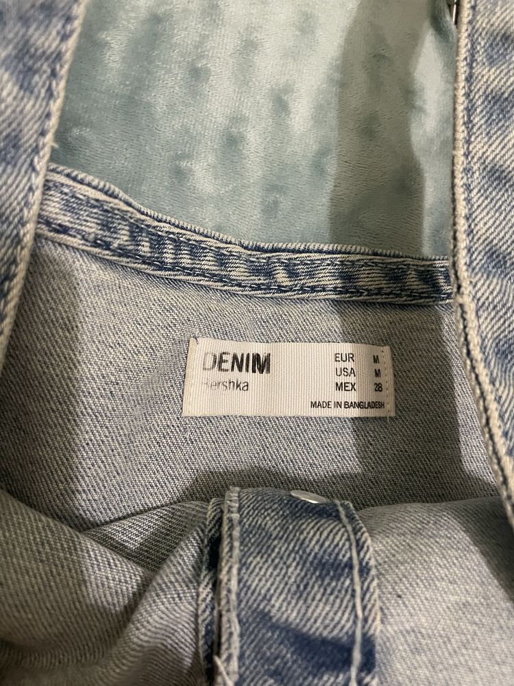 Джинсовий сарафан Bershka M