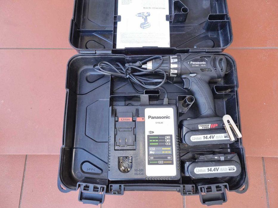 Wkrętarka Panasonic EY7441 14,4V komplet
