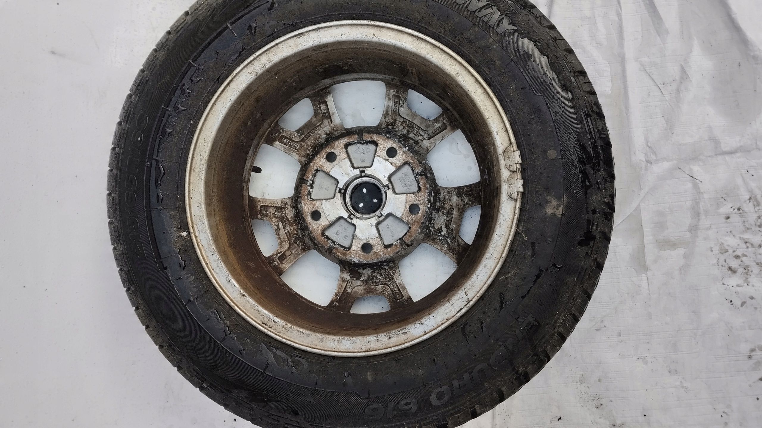Felgi koła Aluminiowe Ford Transit Custom 6,5"x16" 5x108 ET60 BK21-BC