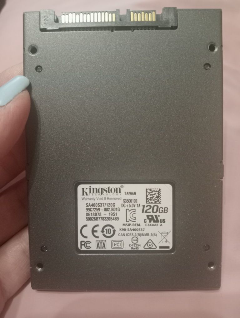 SSD накопичувач внутрішній на 120GB