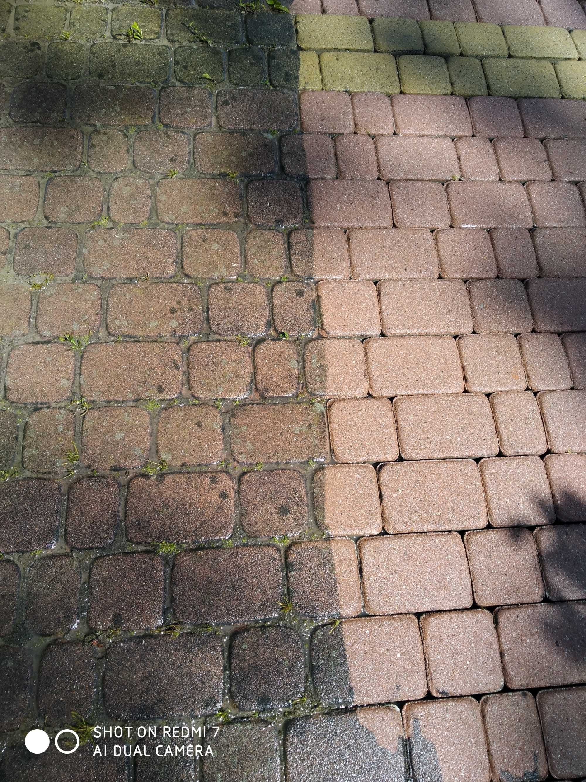 Mycie/Impregnacja kostki brukowej i elewacji