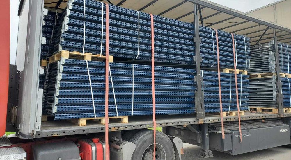 Regał magazynowe - paletowe, półkowe.