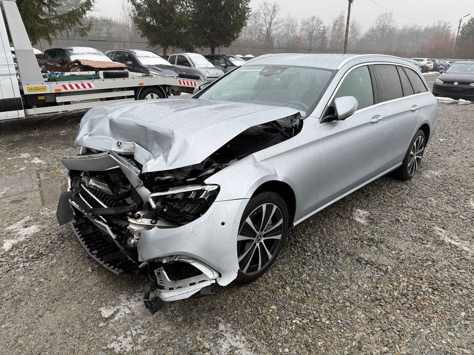 Mercedes-Benz Klasa E Mercedes W213 LIFT E300de 2022r 134tkm Burmester Led Kamera Okazja