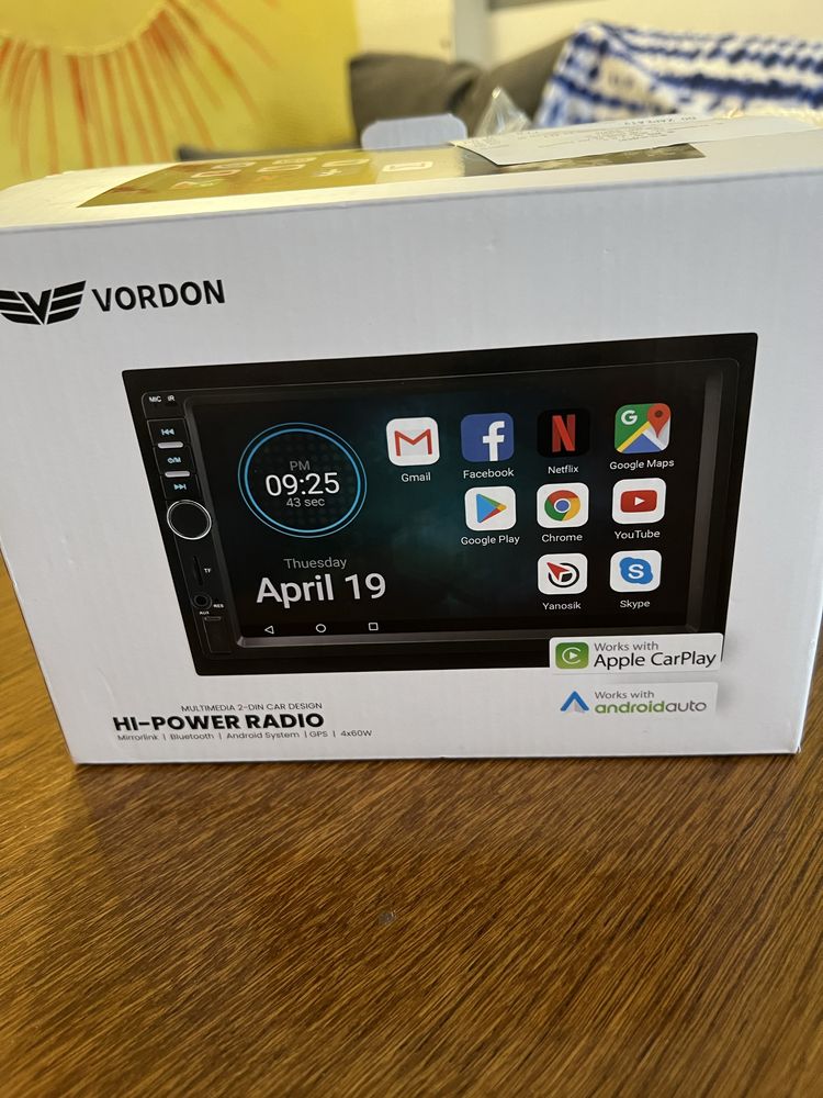 Radio Vordon 2Din android