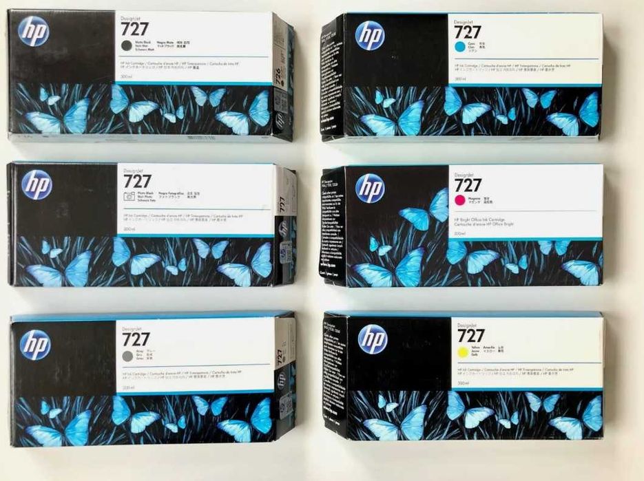 Oryginalny tusz HP 727 130 ml  DesignJet T920 T930 T1500 T2500 T2530