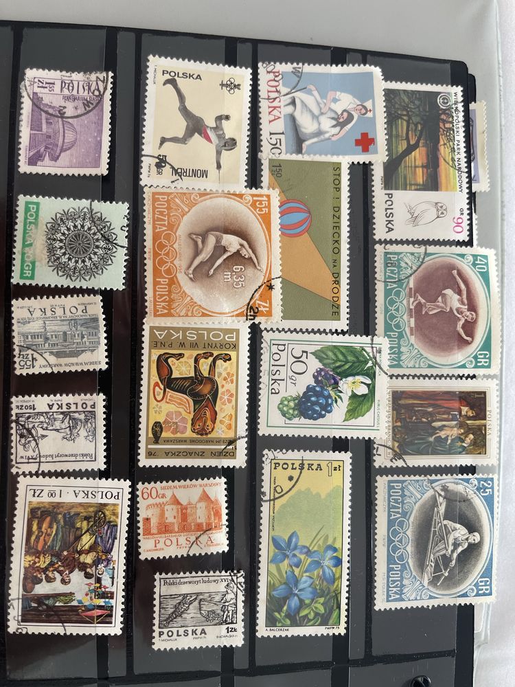 Lote de 31 selos da Polónia