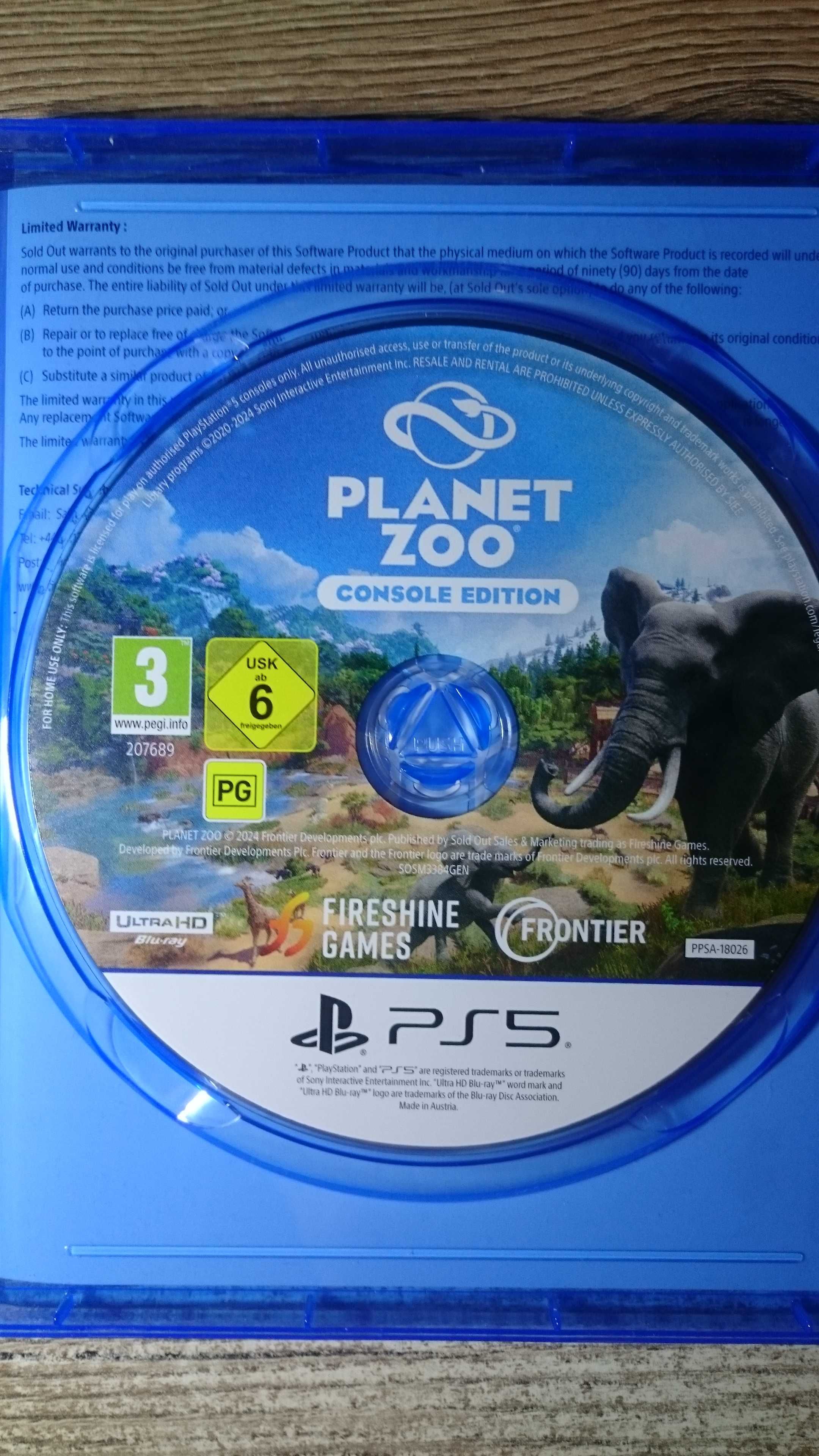 Planet Zoo ps5 playstation 5 jurassic zoo tycon lego minecraft