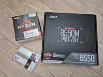 Ryzen 7 5700G + MSI B550M Pro-VDH + 2x8GB DDR4 3600Mhz