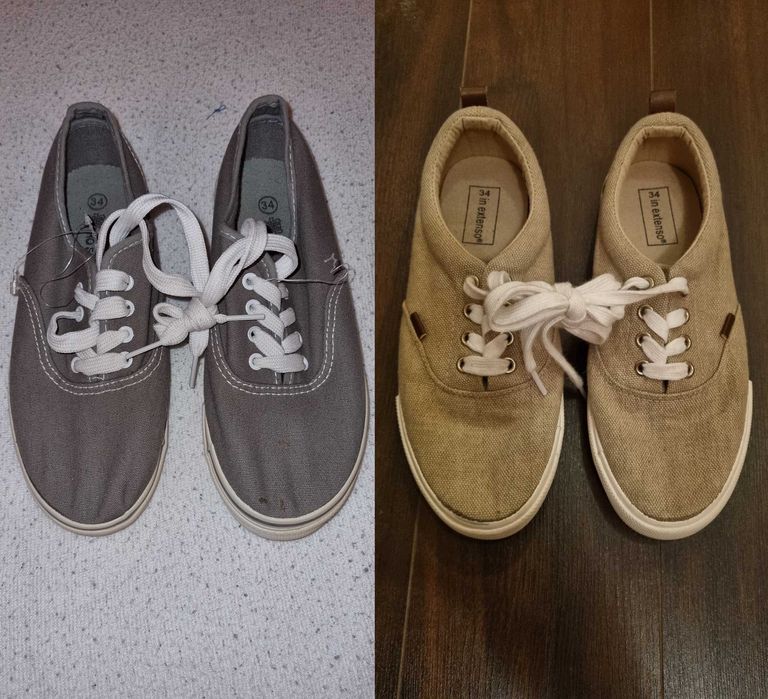 2 pary tenisówek dziecięcych rozm. 34