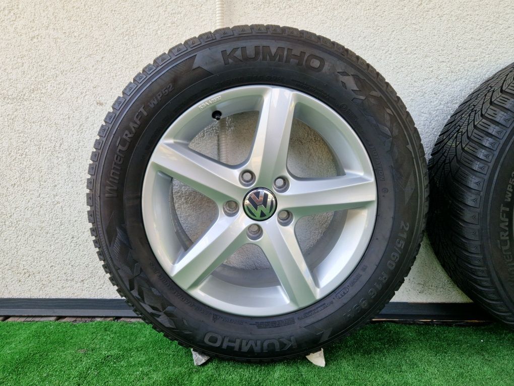 215/60r16 Vw Passat B8 B7 T-Roc Eos Scirocco Golf Alufelgi 5x112 Et42