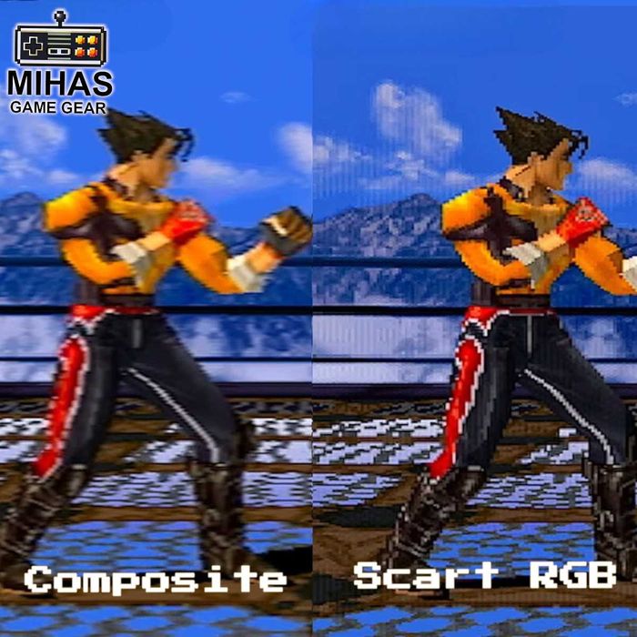 Відео кабель шнур SCART RGB для SEGA Dreamcast - PlayStation PS1, PS2