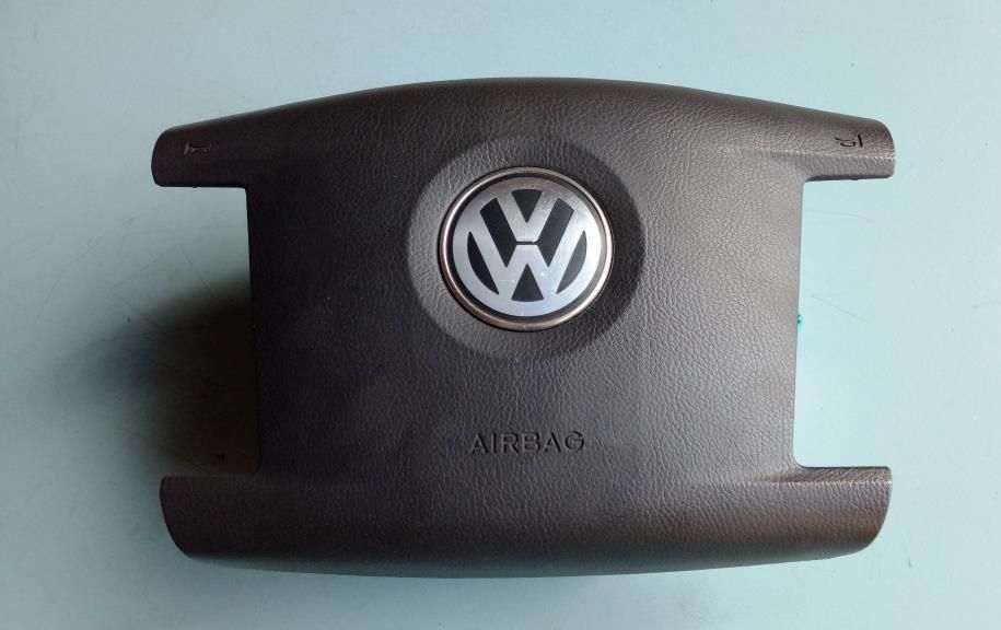 Подушка безопасности airbag руль Volkswagen Touareg 2003-2009 аербег