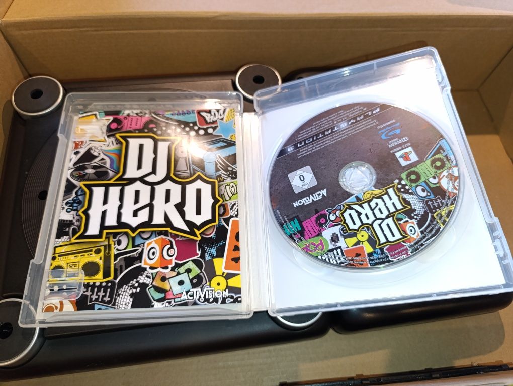 DJ Hero PS3 gra + konsoleta kompletna