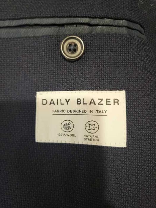 Ciemnogranatowa sportowa marynarka Zara roz. 52