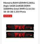 Memeroria ram ddr4 g skill aegis