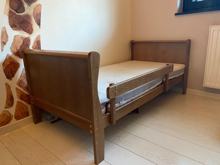 Łóżeczko dziecięce Noble Cot Bed vintage 140×70 +materac,przewijak