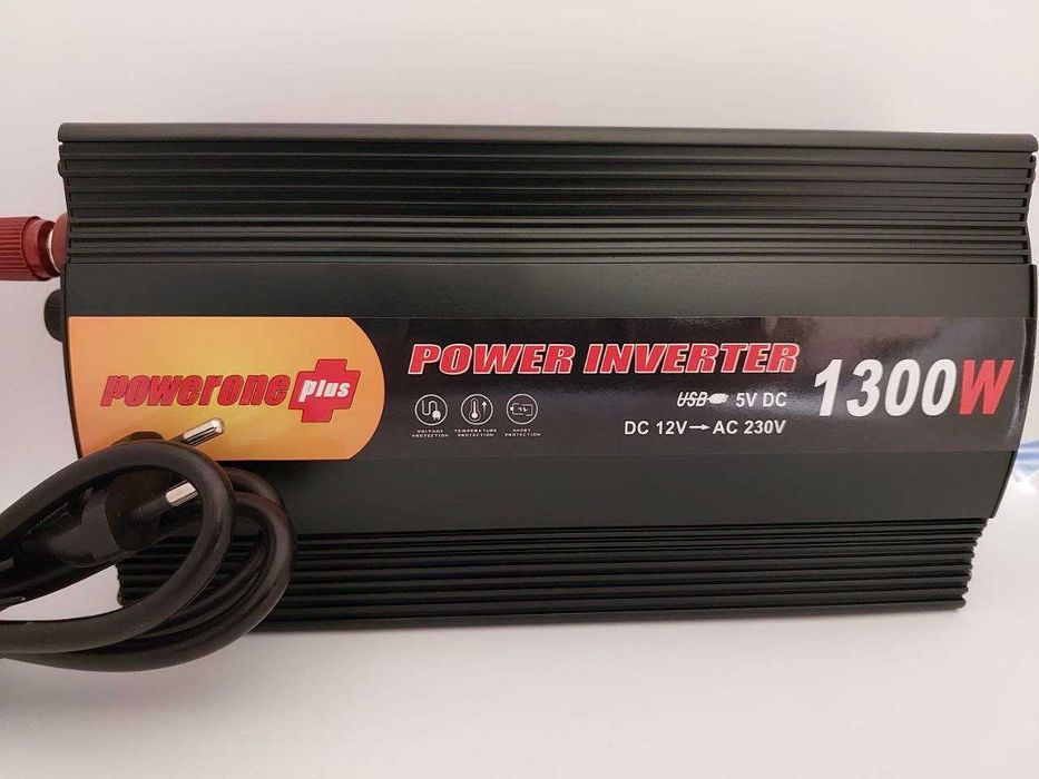 Преобразователь*Инвертор* UKC 12V/220V, 1300W*Для котлов,насосов*UPS*