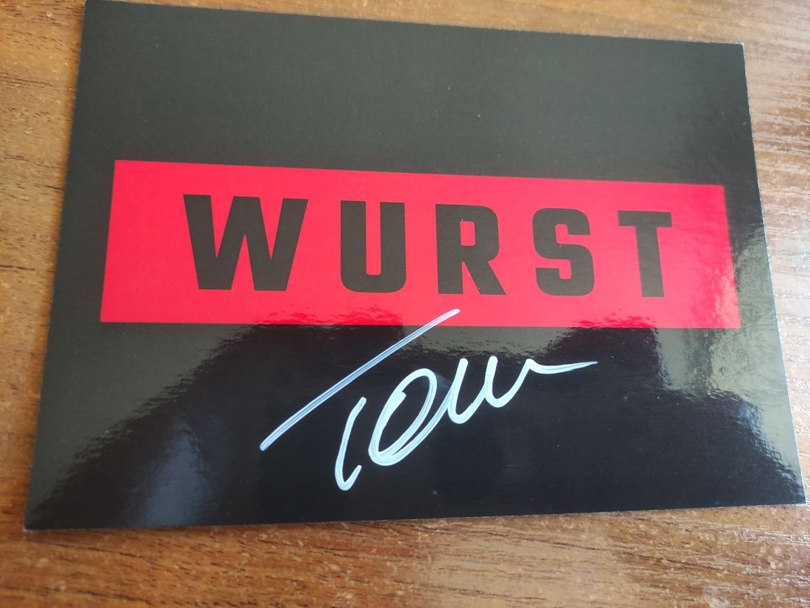 Autograf, podpis - Conchita Wurst Drag queen Thomas Neuwirth Muzyka