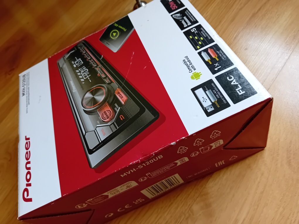 Pioneer MVH-S120UB radio samochodowe c.w.android
