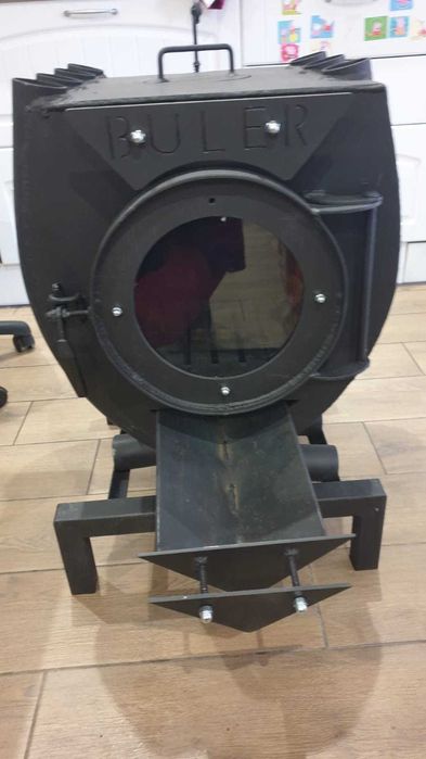 Булерьян НОВЫЙ, с жаропрочным огнеупорным термостеклом