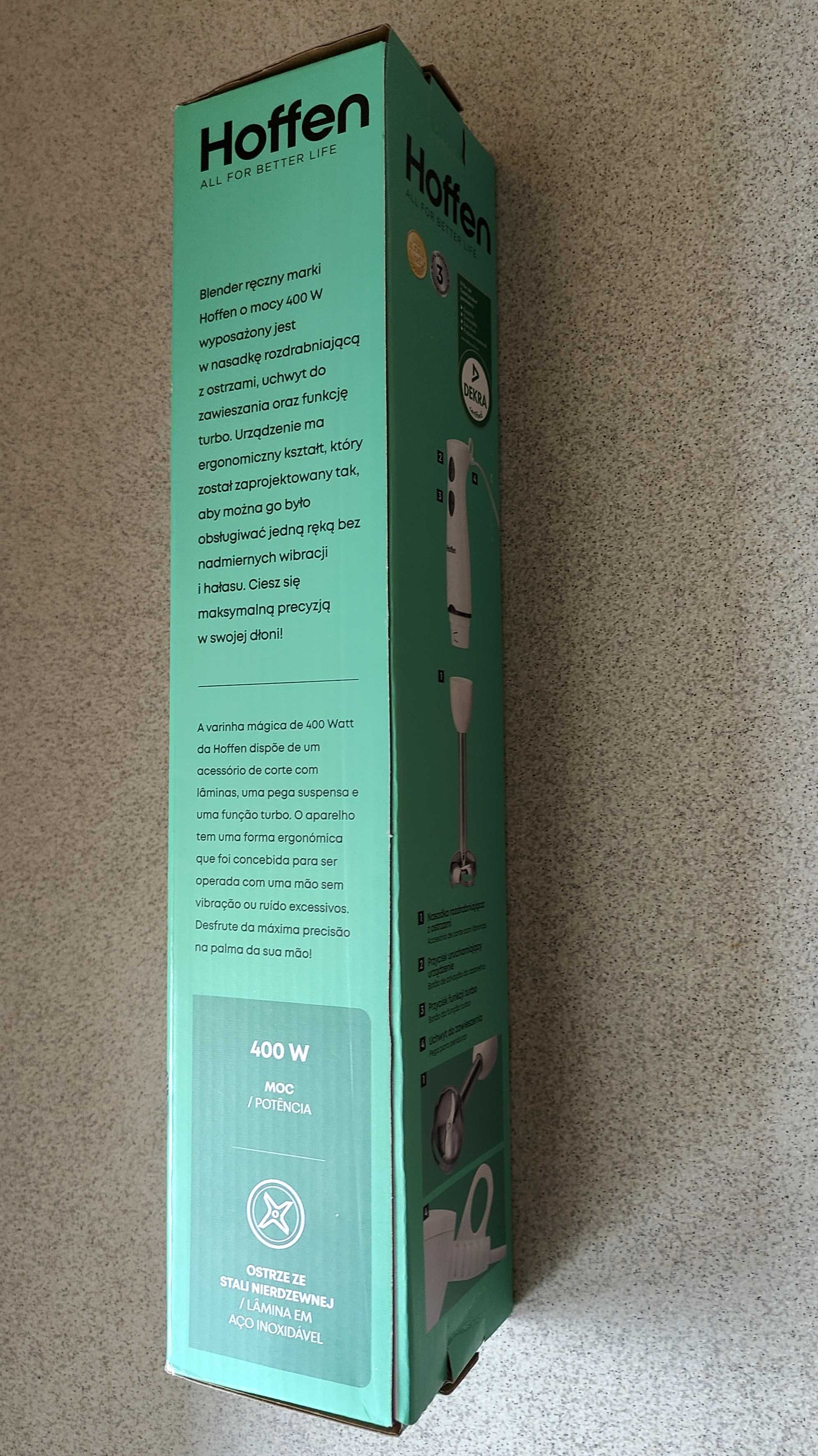 Blender ręczny - 400 W - biały
