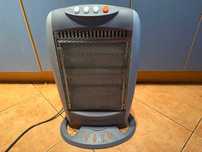 Grzejnik bardzo wydajny 1200W rotacyjny halogenowy do domu garażubiura