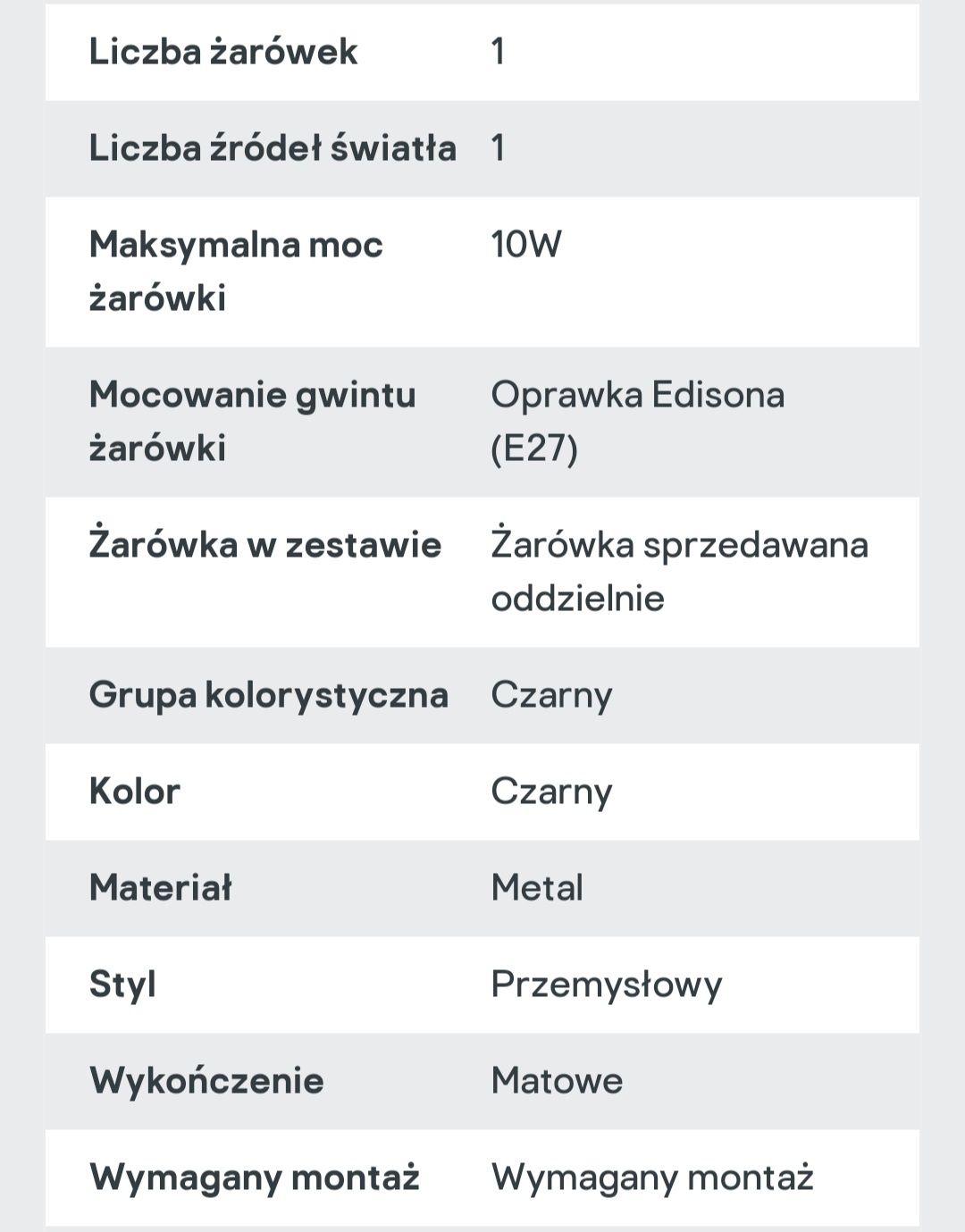 Kinkiet loft x2 /lampka nocna/lampa na ścianę