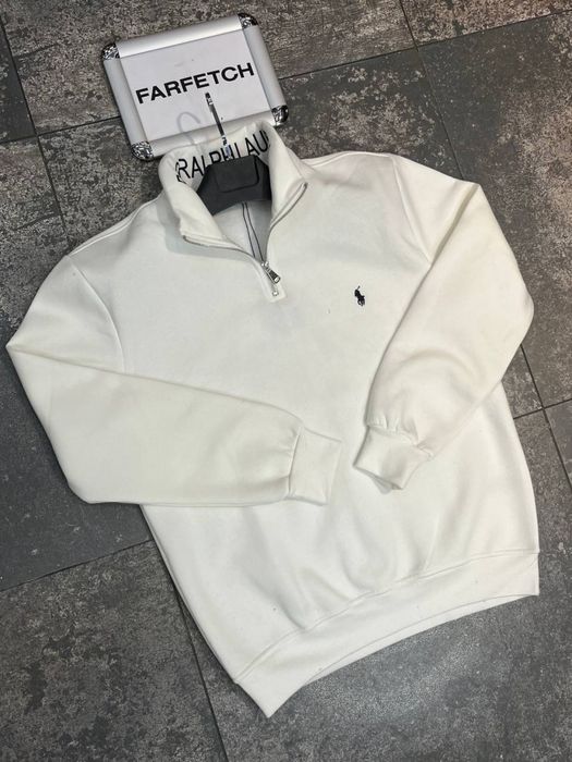 Утеплений| Полузамок polo ralph lauren 1/3 на флісі поло ральф лаурен