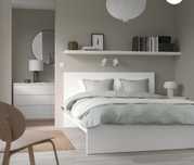 Lozko IKEA  140 x 200 biale