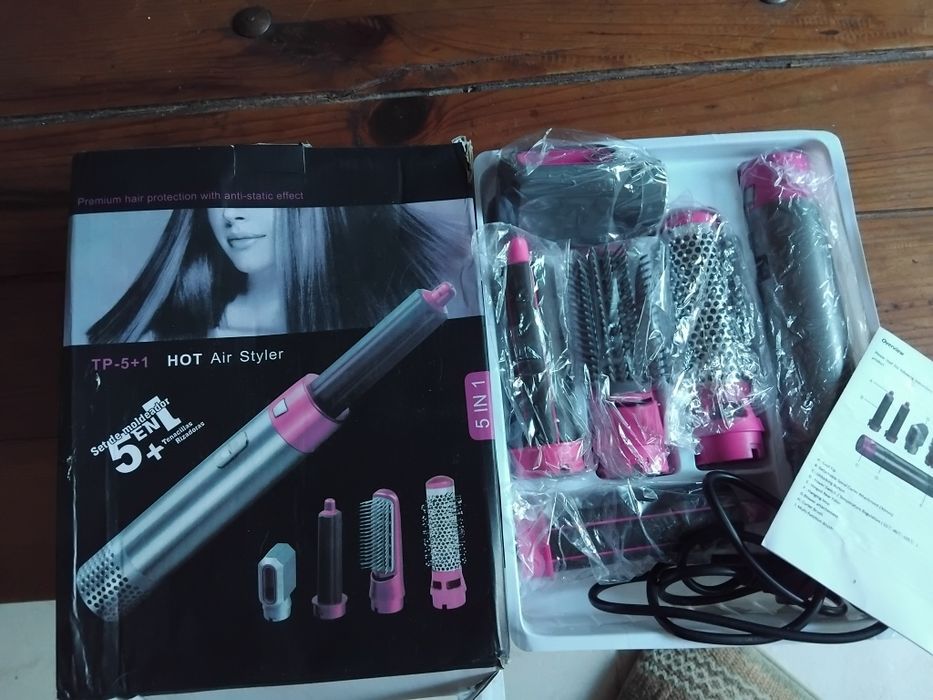 Modelador de cabelo 5 em 1