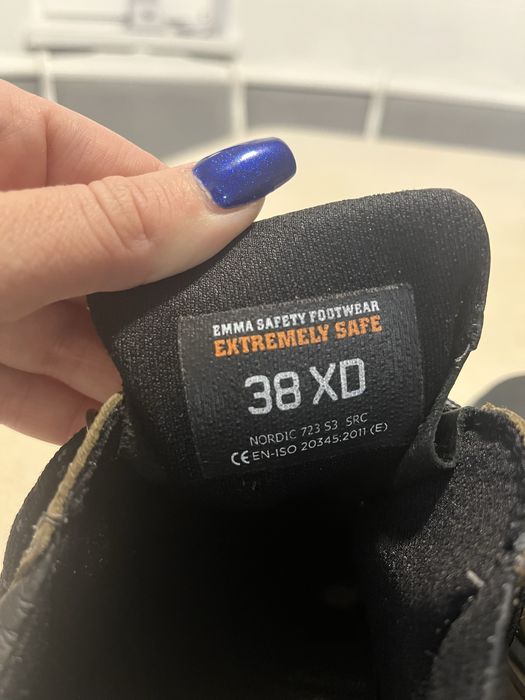 Buty bezpieczne Emma Nordic XD S3 low model pur