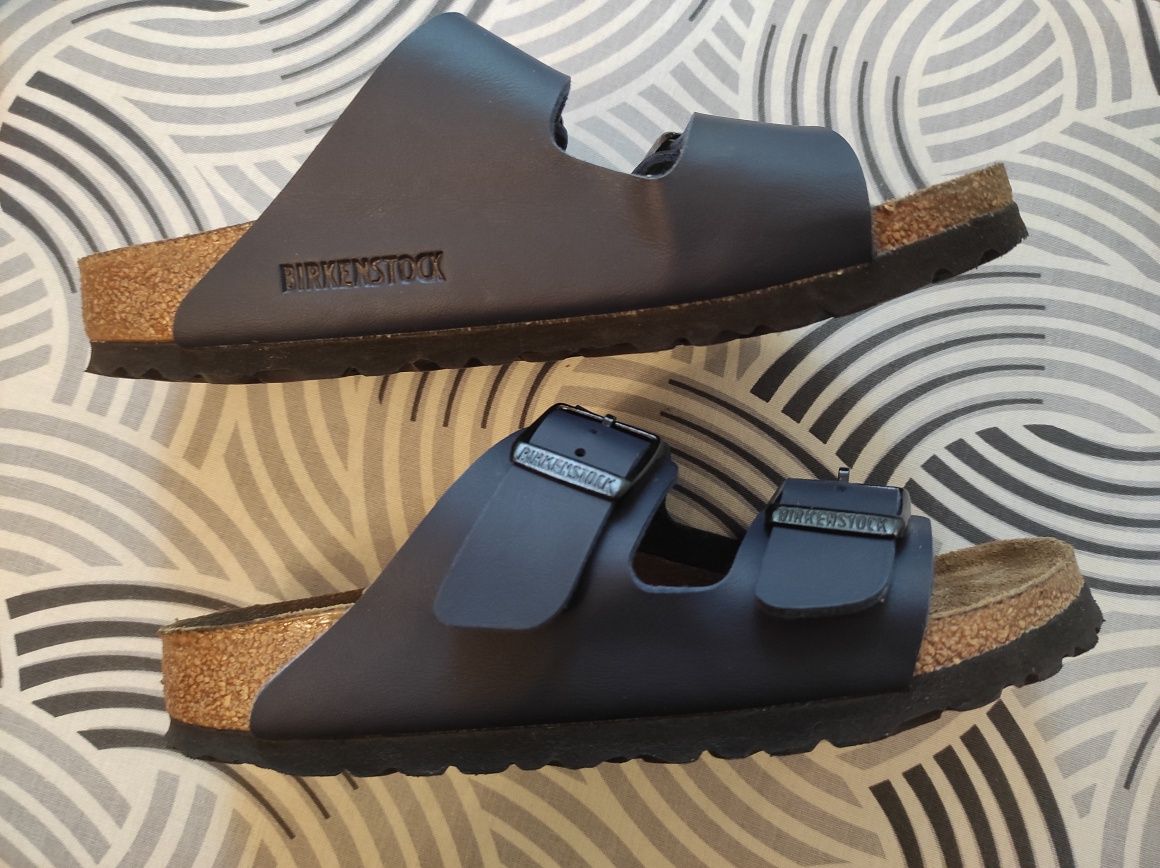 Босоніжки, сандалі шкіряні BIRKENSTOCK  36 р 23 см