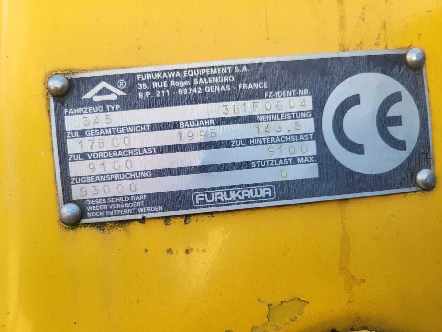 Ładowarka kołowa FUROKAWA.