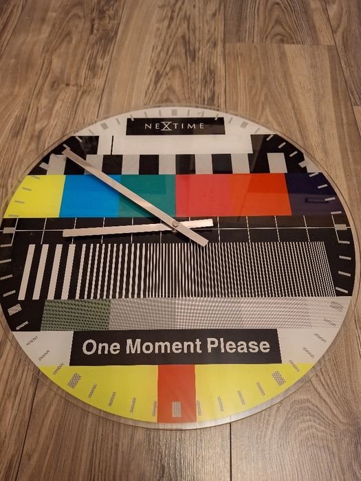 Zegar retro, vintage, w stylu PRL