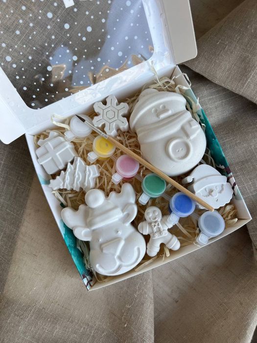 Подарунковий набір для розмальовування «Новорічний настрій»