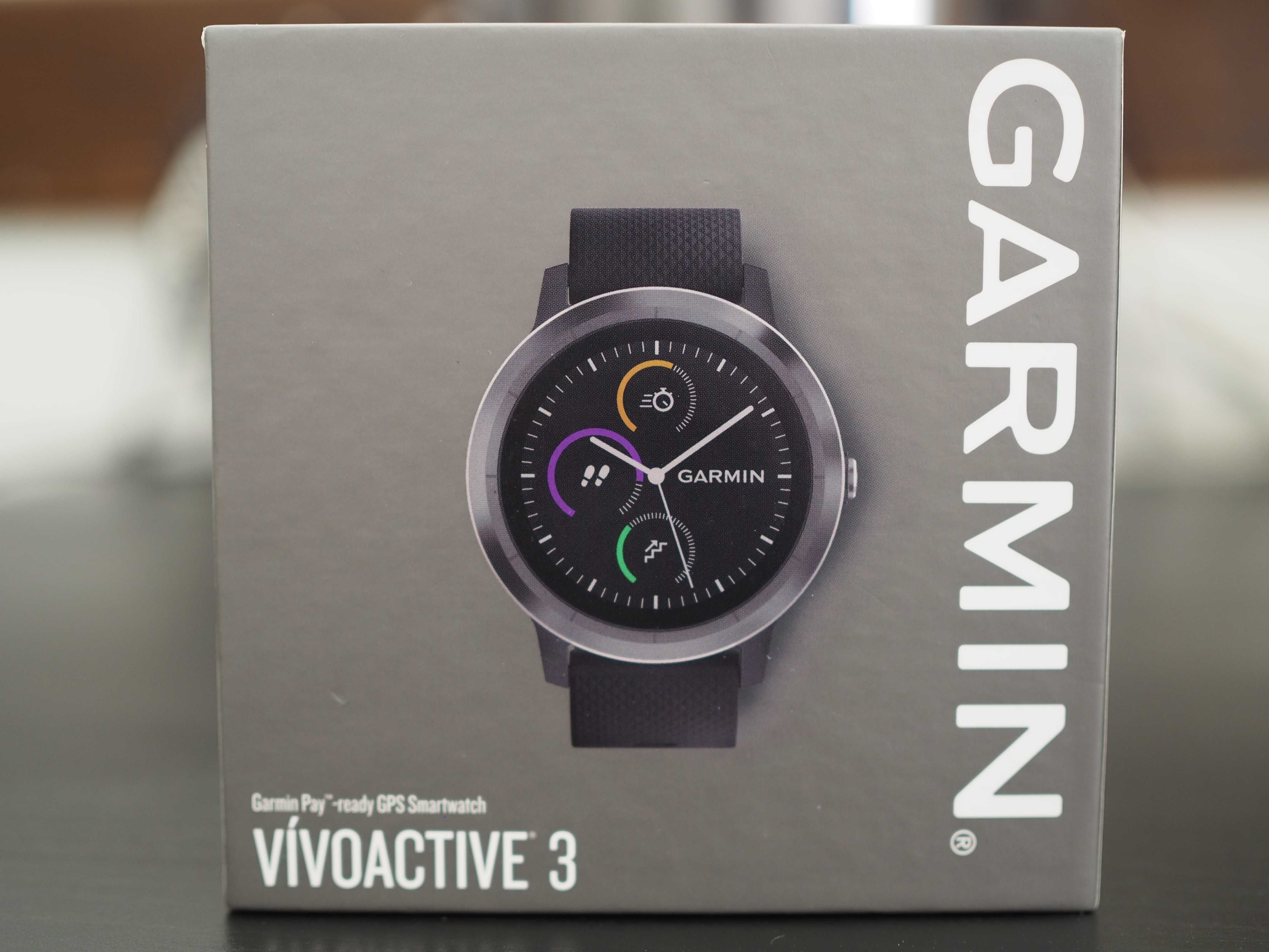 Garmin Vivoactive 3 Smartwatch - Raramente utilizado