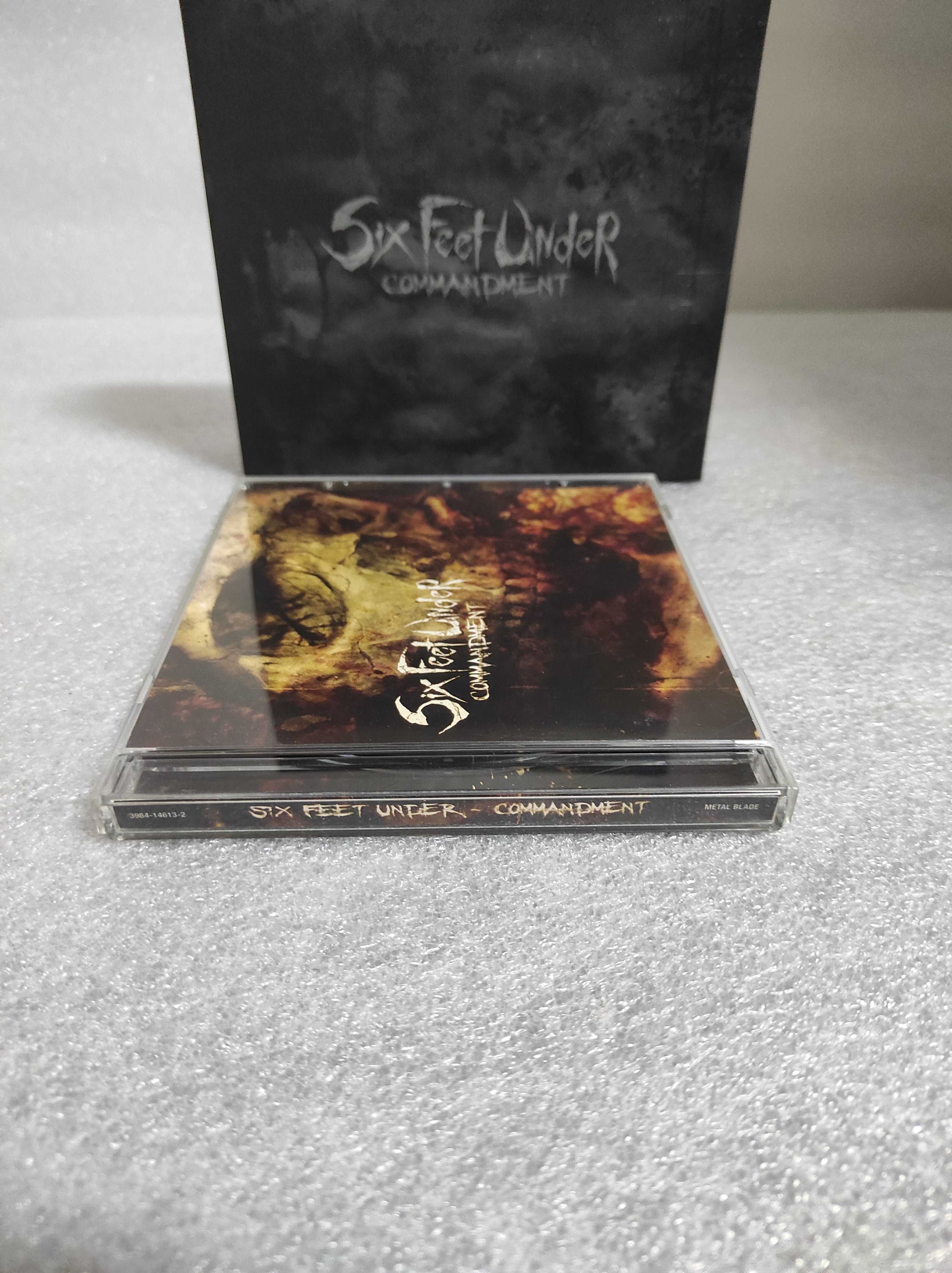 2 CD Six Feet Under Commandment + True Carnage Death Metal