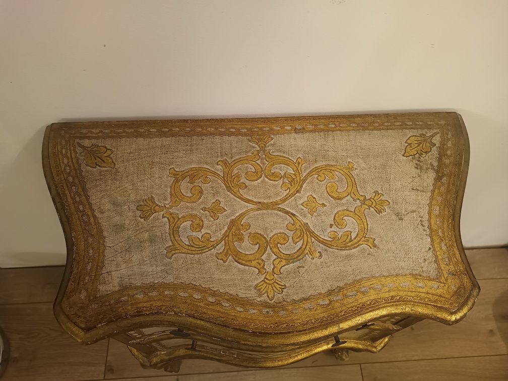 Komoda,szafka,retro , vintage, ręcznie zdobiona