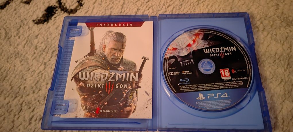 Wiedźmin III Dziki Gon ps4