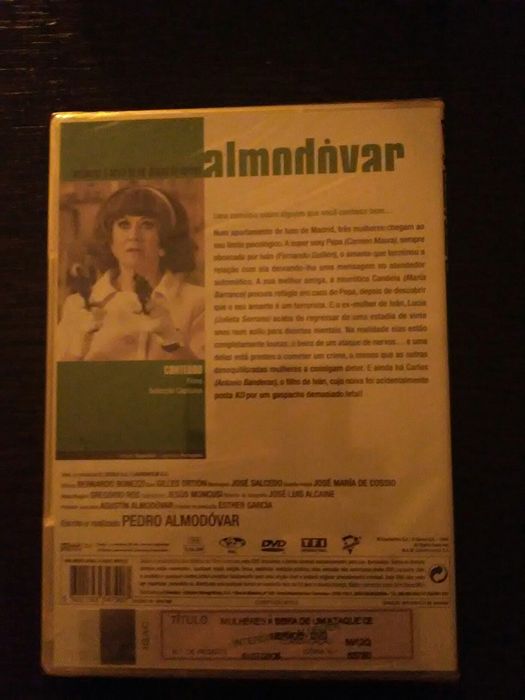 Filme DVD - mulheres à beira de um ataque de nervos