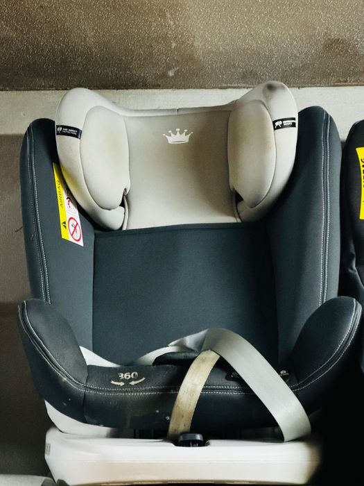 Cadeira Rotatória 360° _ 1.2.3 ISOFIX  _ Excelente estado!