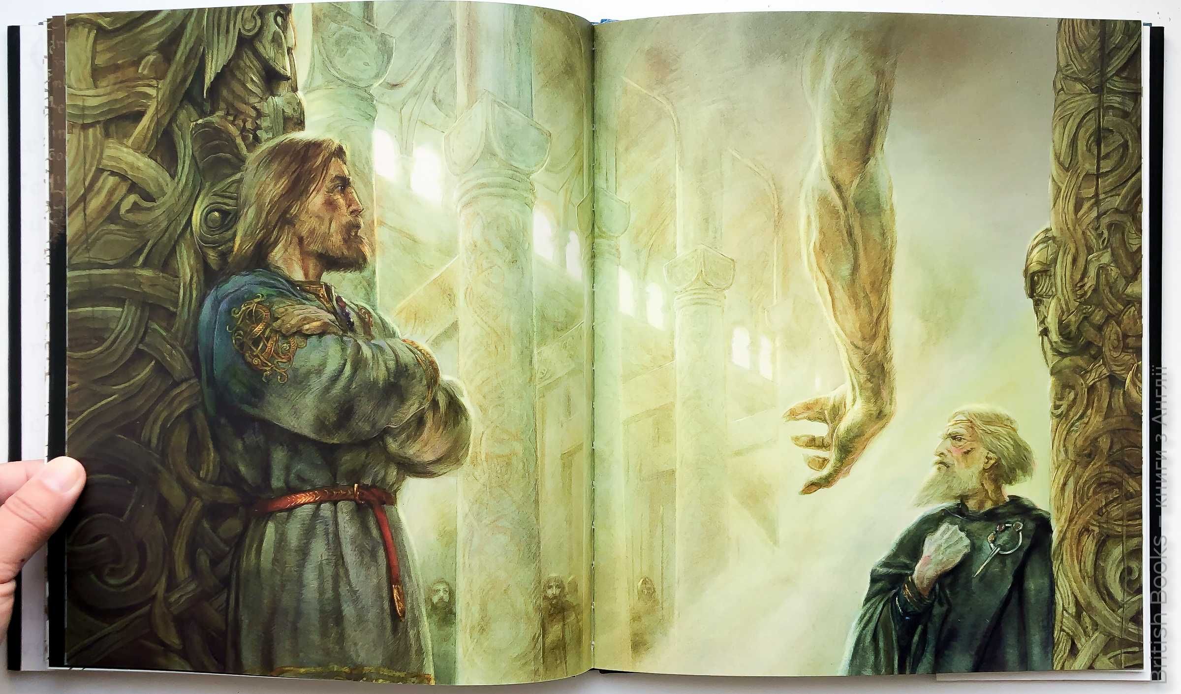 Beowulf The Legend of a Hero з ілюстраціями Джона Хава John Howe