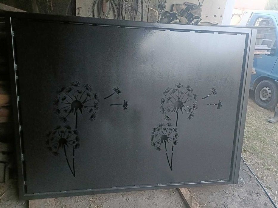 Brama +furtka+3słupki