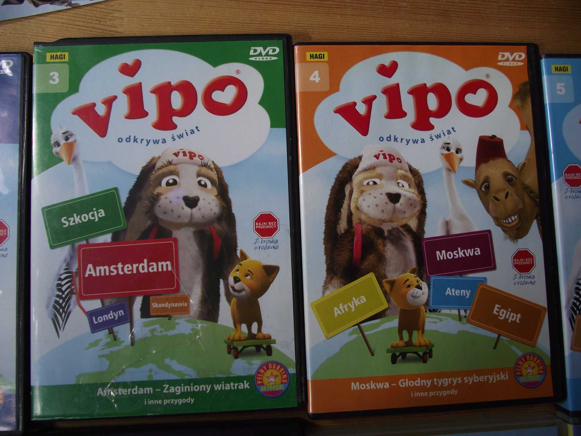 Vipo odkrywa  świat edukacja bajka film dvd