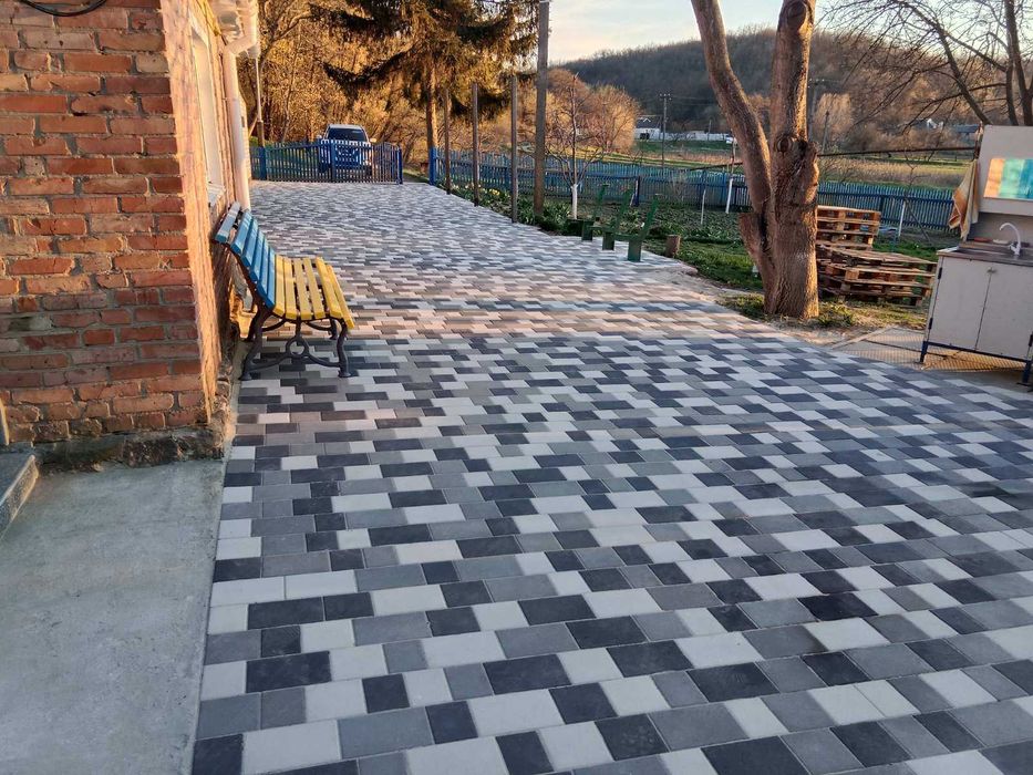Плитка тротуарна пресована "Старе місто" від українського виробника