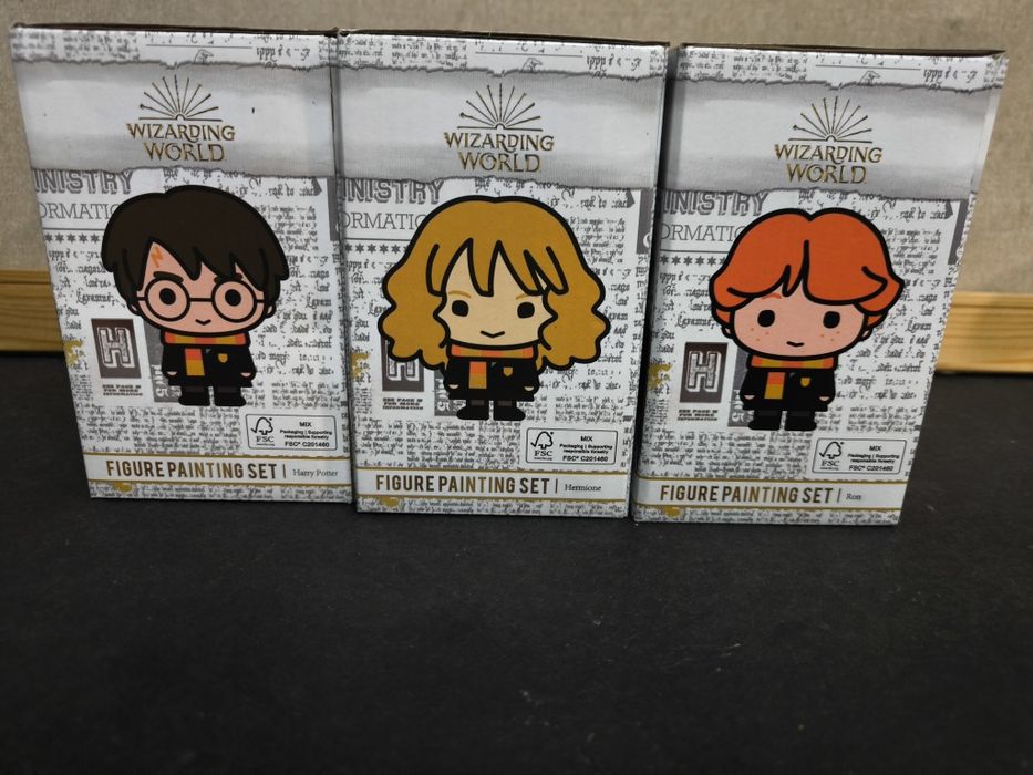 Conjunto Pintura Harry Potter Figura Plástico
Conjunto de pintura de f